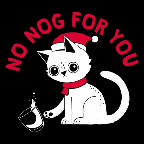 No Nog For You - Wall Tapestry Hot on Sale - Image 2