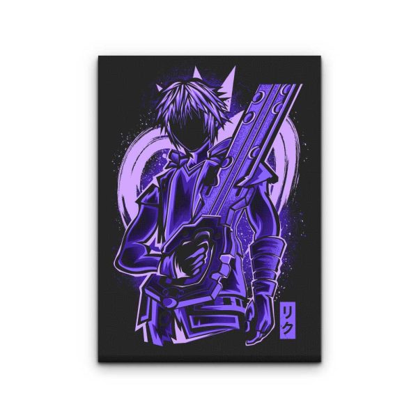 Rivaled Silhouette - Canvas Print on Sale