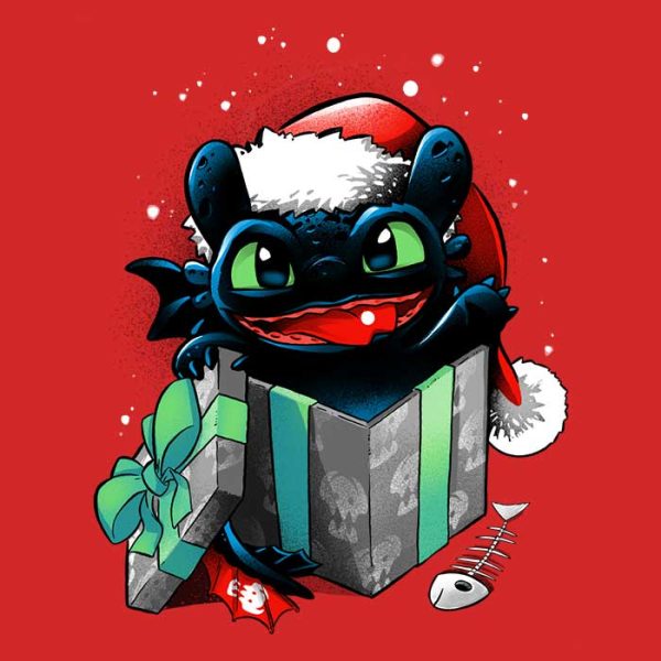 The Christmas Dragon - Towel For Cheap - Image 2