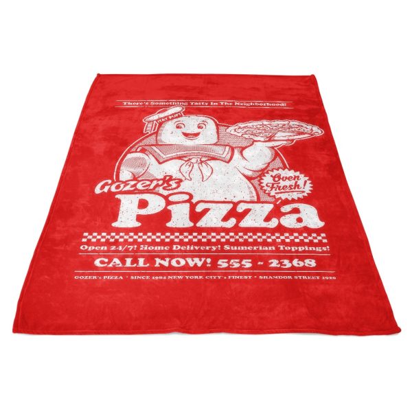 Gozer s Pizza - Fleece Blanket Discount