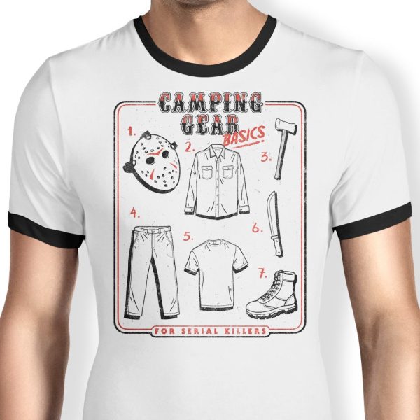 Camping Gear Basics - Ringer T-Shirt For Cheap