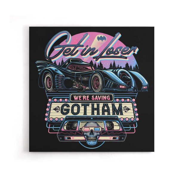 We re Saving Gotham - Canvas Print For Sale - Image 5