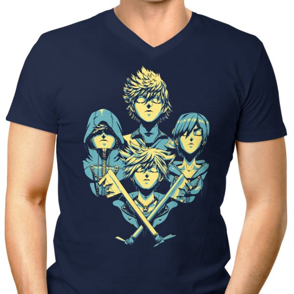 Rhapsody Hearts - Men s V-Neck Online Hot Sale