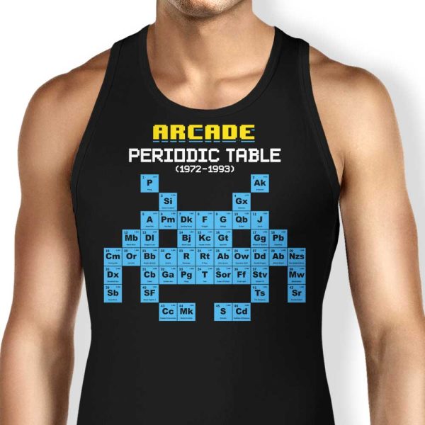 Arcade Periodic Table - Tank Top Online Hot Sale